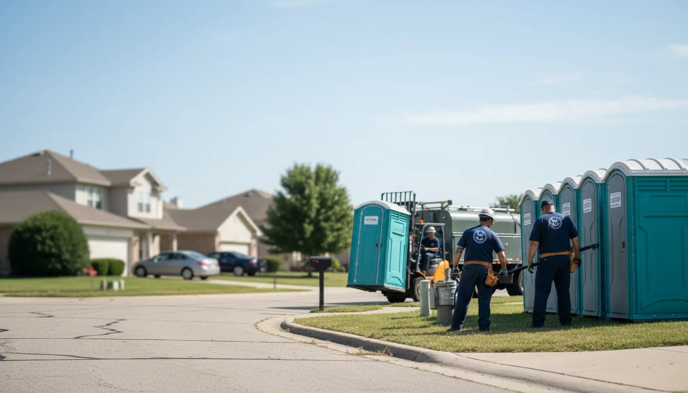 Porta Potty Rental in Pearblossom, CA near me